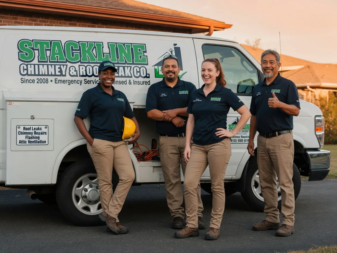 Chimney flashing repair company in Collinsville, AL